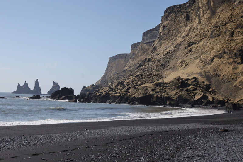 vik black sand beach