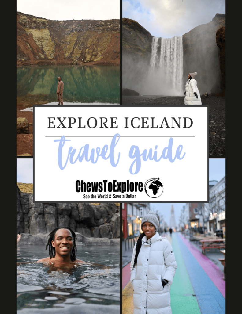 ICELAND travel guide cover