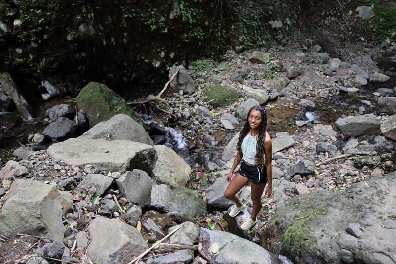 san ramon waterfall hike 1