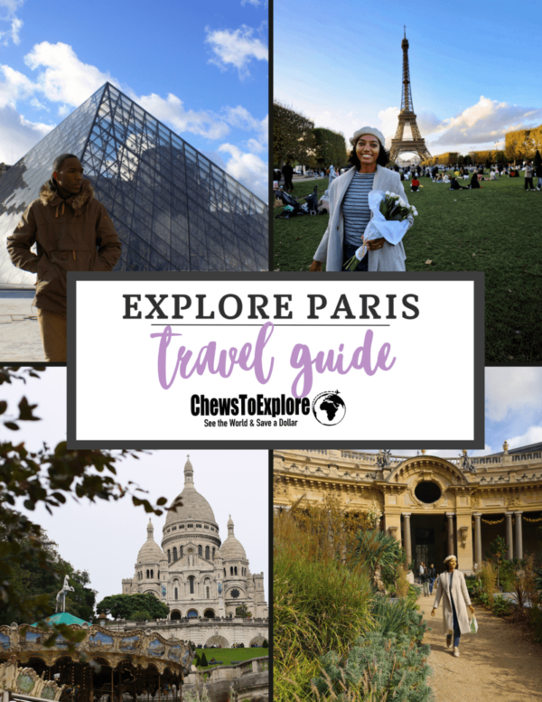 paris travel guide cover