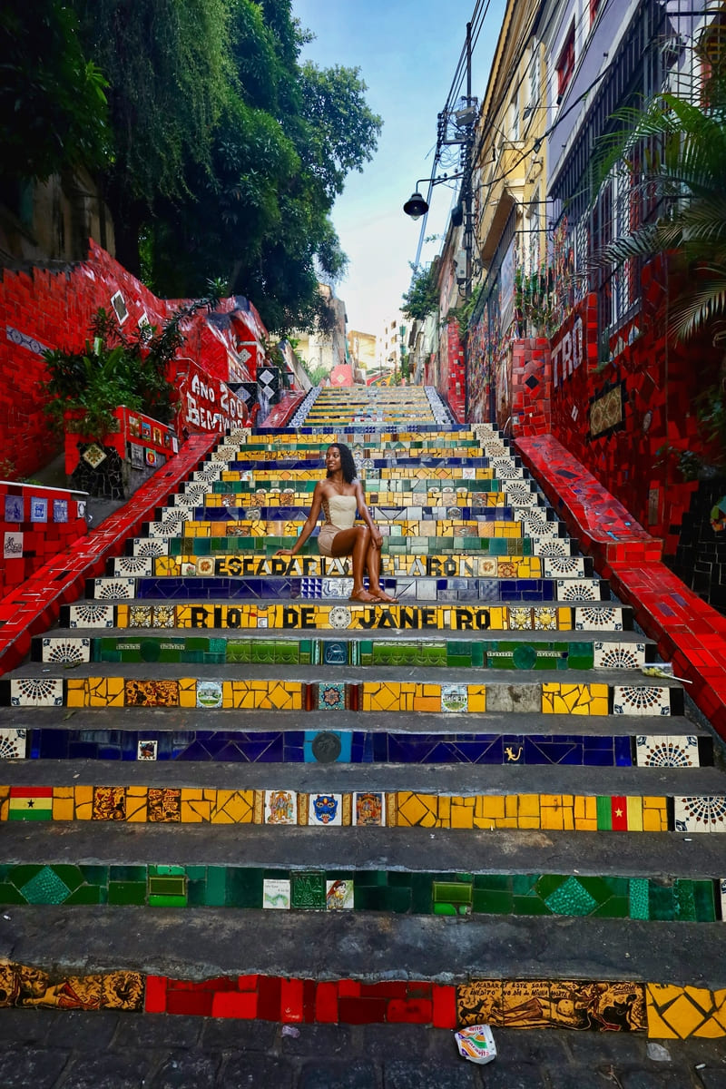 famous steps in rio de janeiro