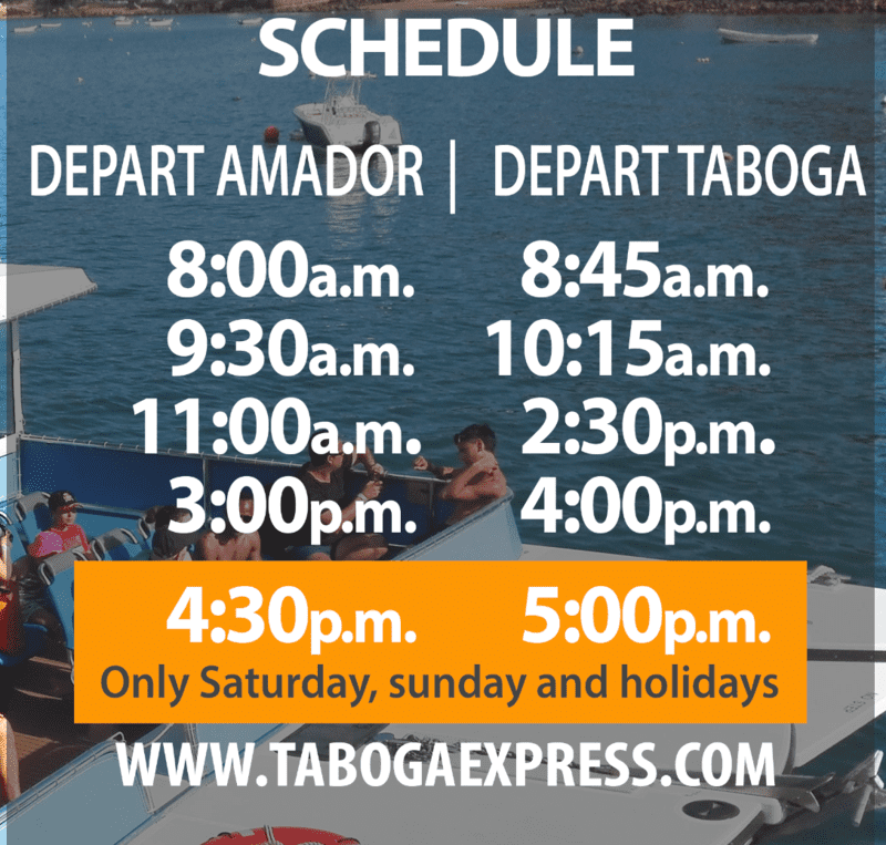 taboga island panama ferry schedule