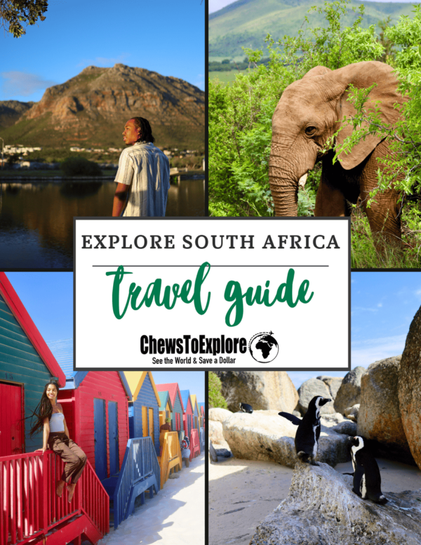 Explore South Africa Travel Guide